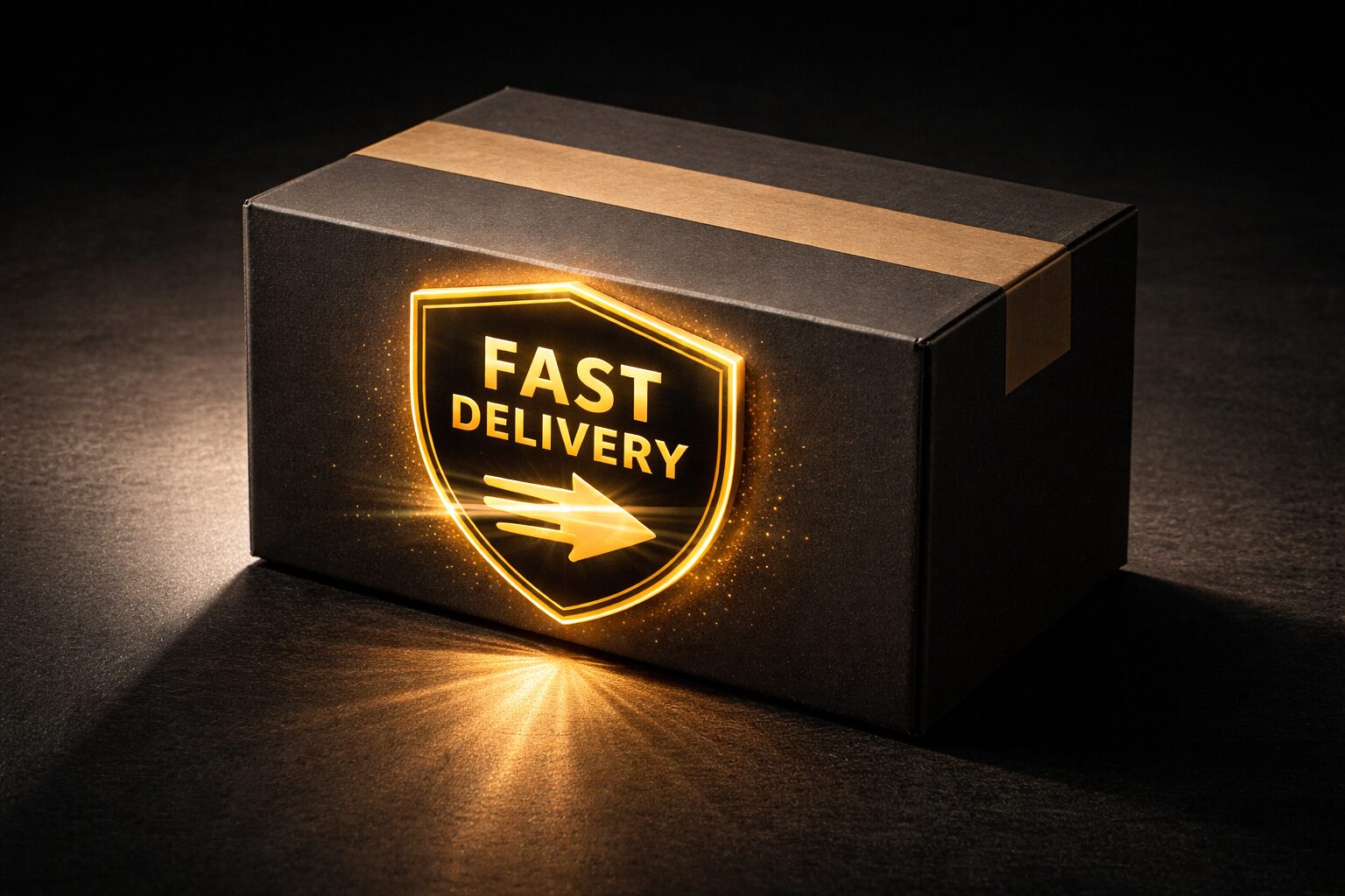 Badge Prime FBA Amazon — livraison rapide conversion
