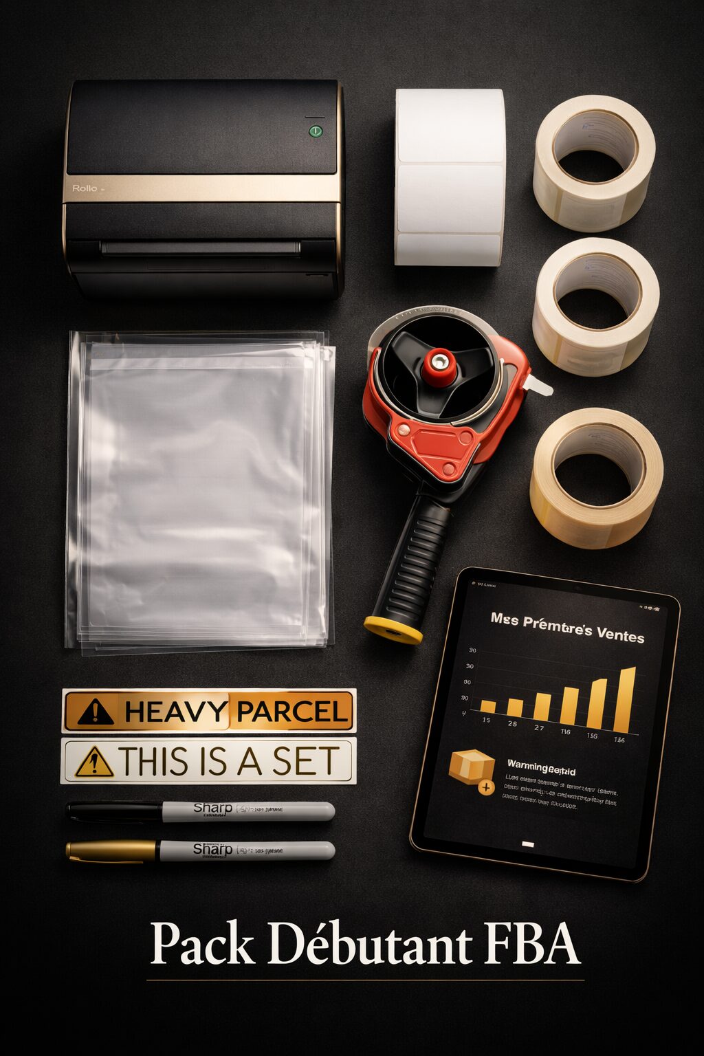 Pack Débutant FBA — Kit Matériel d'Emballage